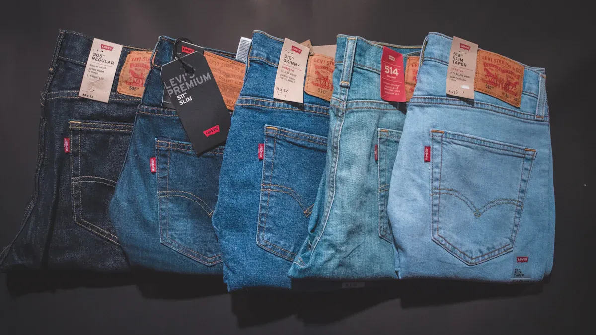 Size Chart for Men’s Jeans