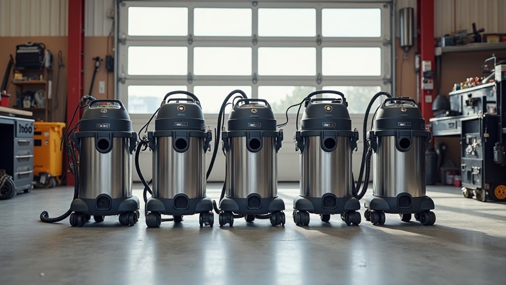 suction noise capacity portability